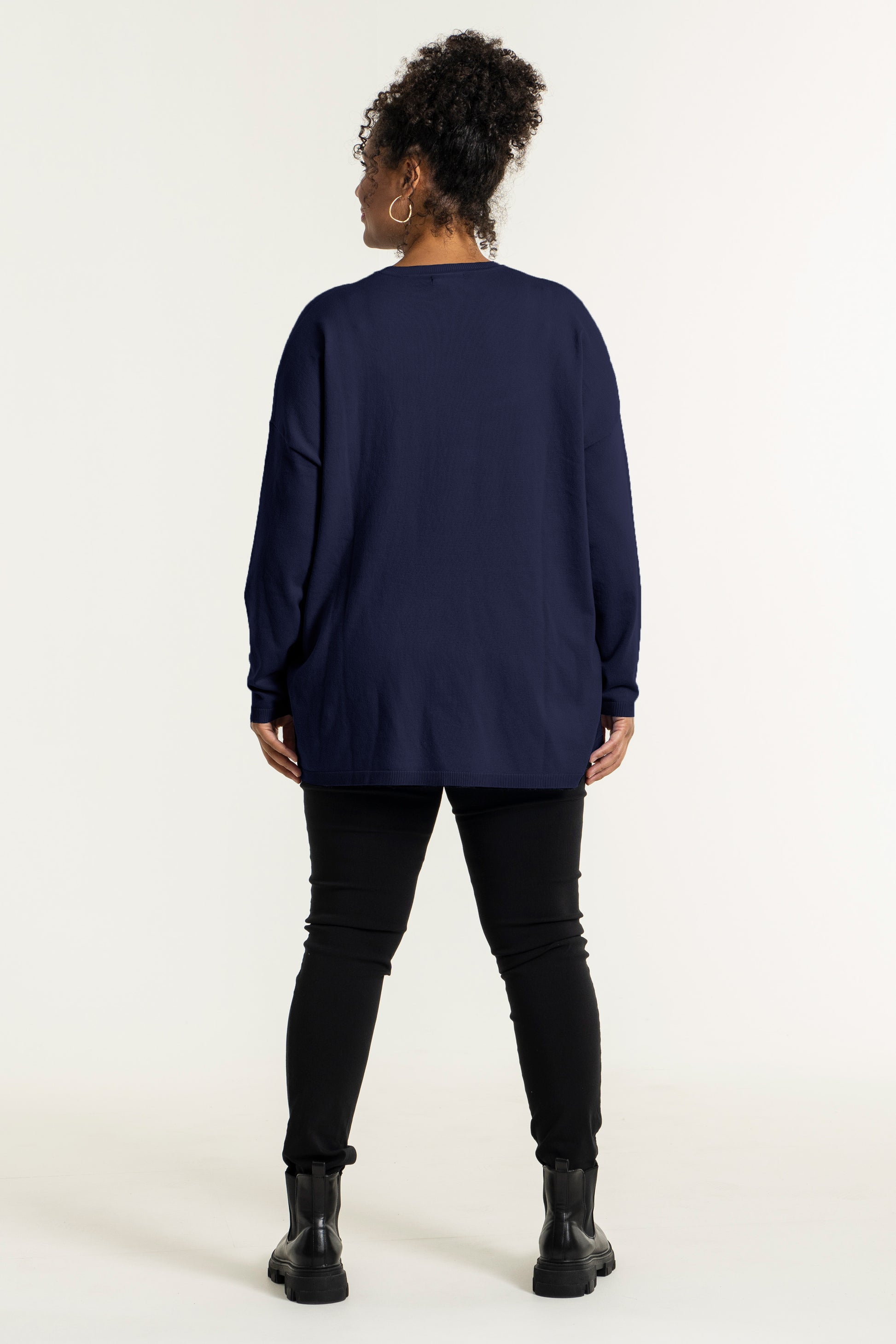 Sandgaard Blouse oversize Blouse Dark Blue