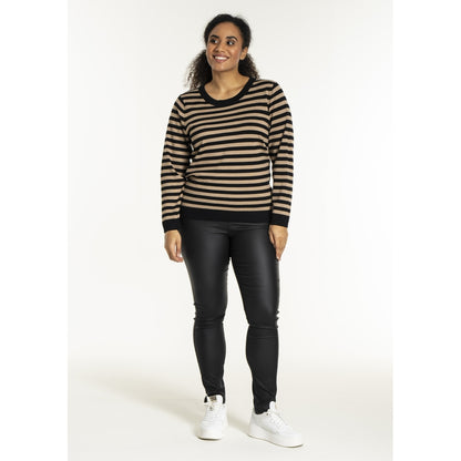 Sandgaard Helsinki - Blouse - Stripes Blouse Black/Sand
