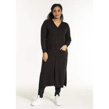 Sandgaard Helsinki - Long Cardigan Cardigan Dark Brown