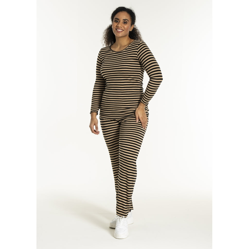 Sandgaard Rib Pants Pants Black/Sand