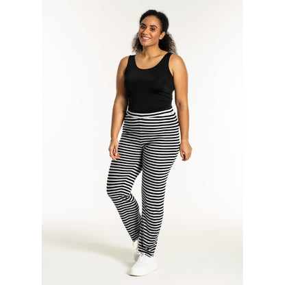 Sandgaard Rib Pants Pants Black/White