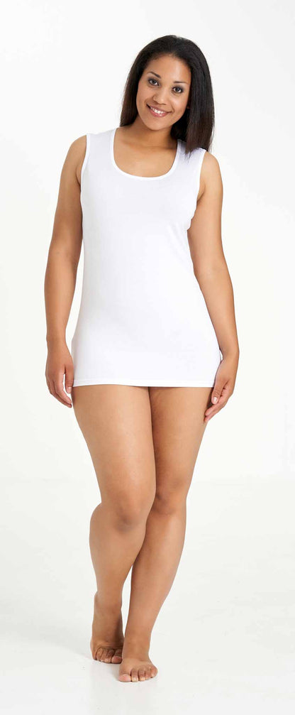 Sandgaard Kort panel top Top White