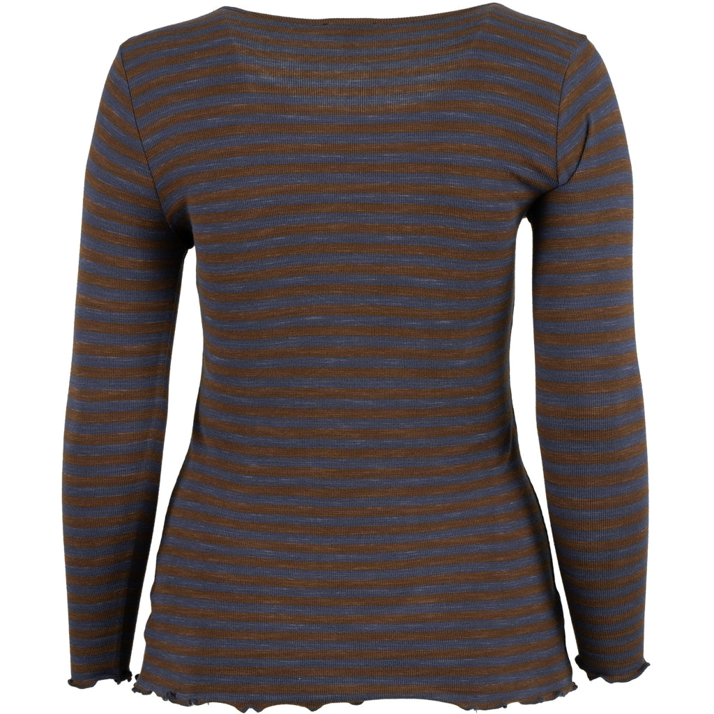 Sandgaard Top Top Dark Blue/Dark Brown