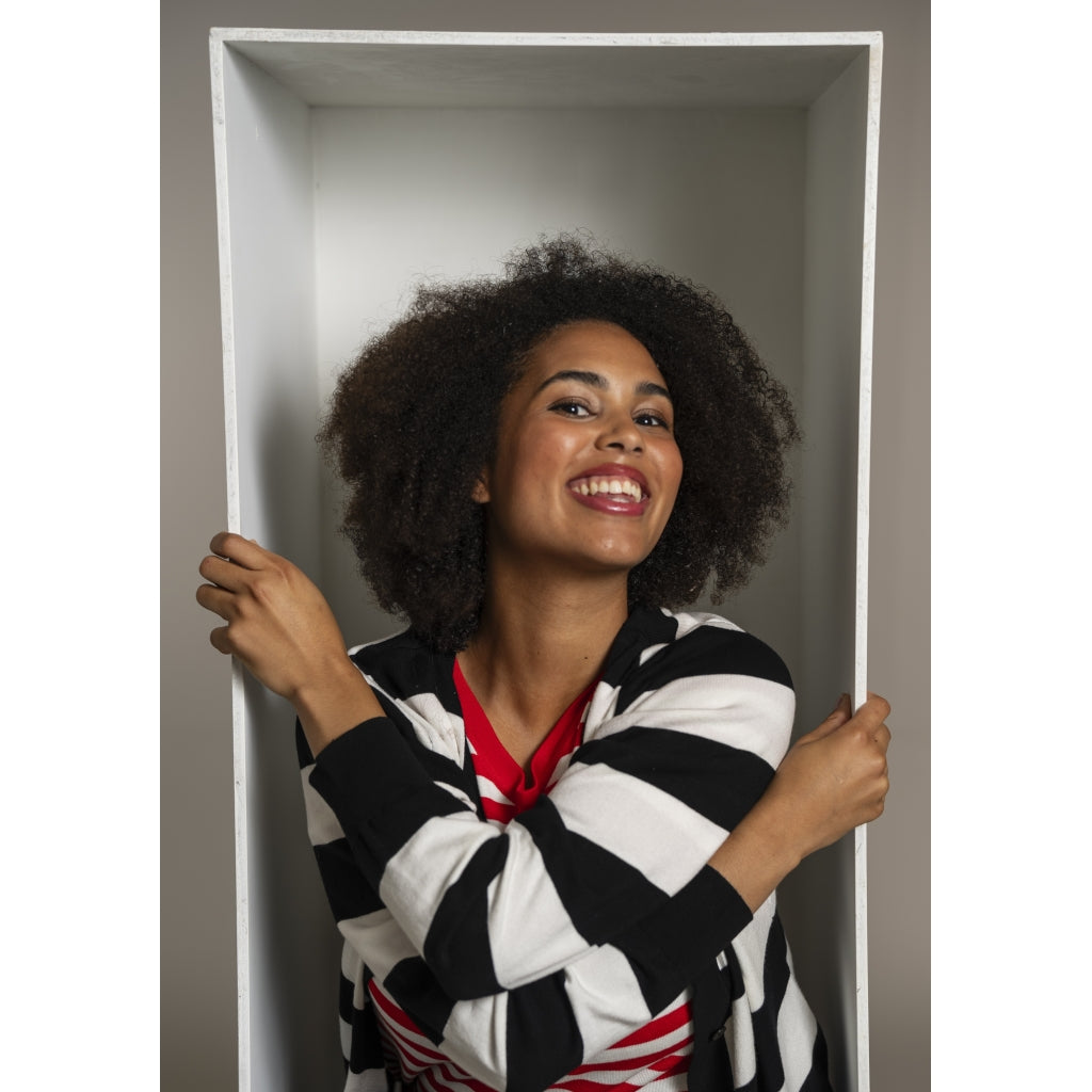 Sandgaard pant Cardigan Black/Offwhite