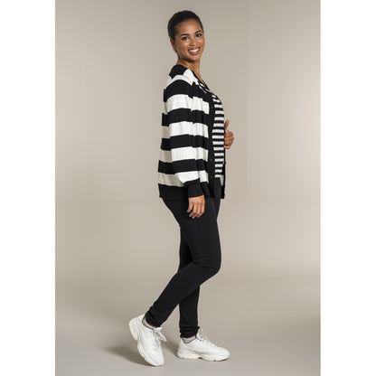 Sandgaard pant Cardigan Black/Offwhite