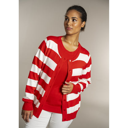 Sandgaard pant Cardigan Mandarin/Offwhite