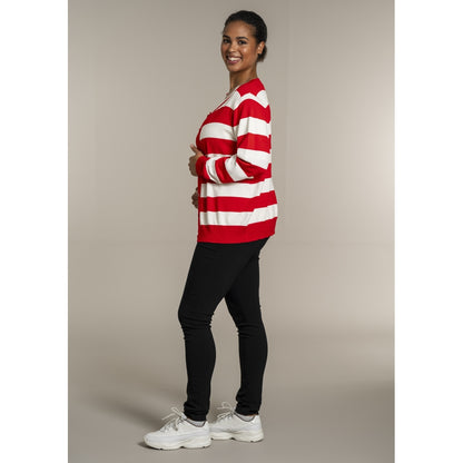 Sandgaard pant Cardigan Mandarin/Offwhite