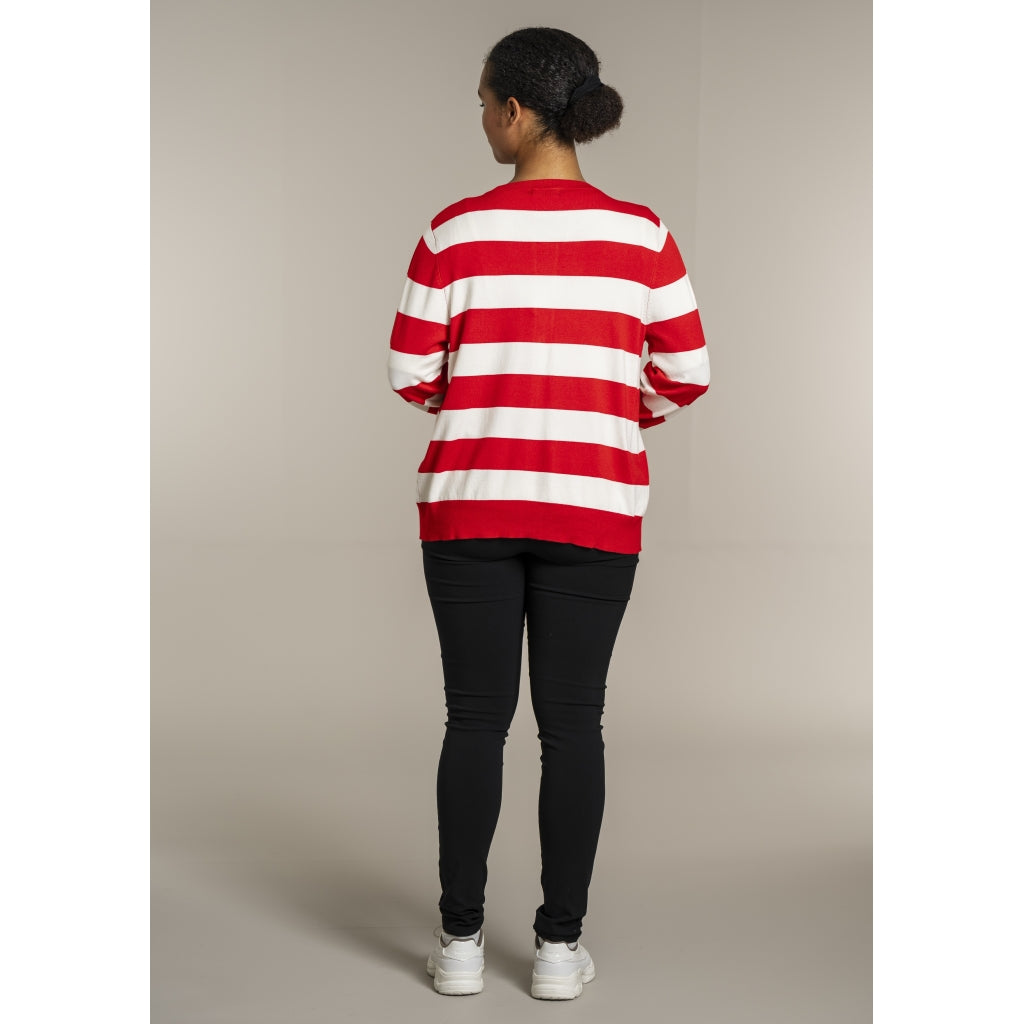 Sandgaard pant Cardigan Mandarin/Offwhite